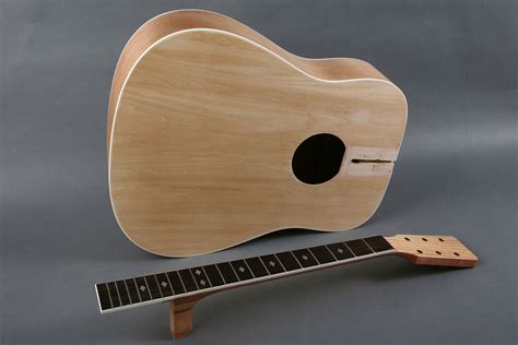 unfinished guitar|build an acoustic guitar kit.